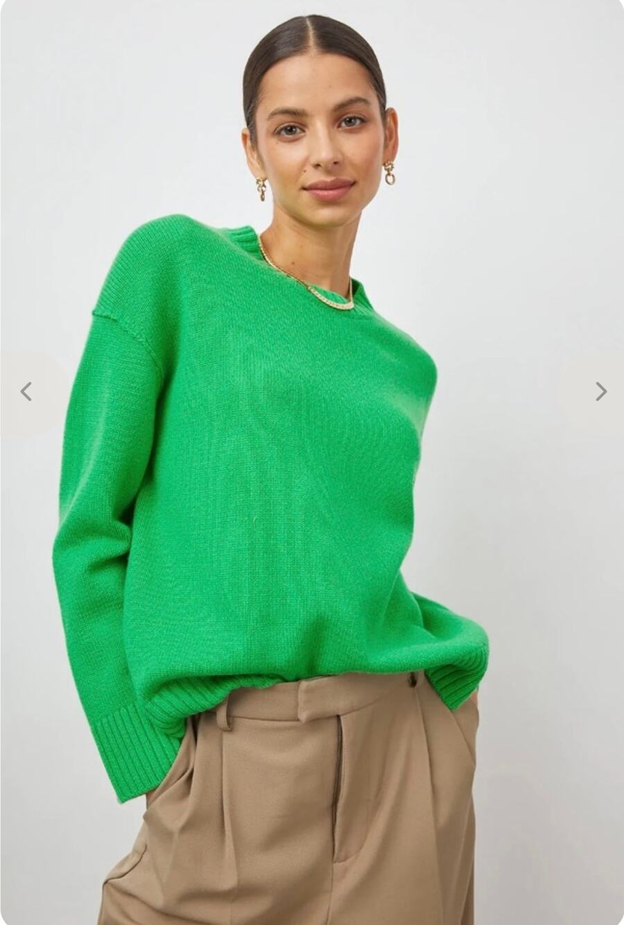 Rails Olivia Sweater Kelly Green Sz. Medium